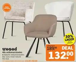 Albert Heijn Woood Alle eetkamerstoelen aanbieding