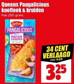 Dirk Queens Pangalicious knoflook & kruiden aanbieding
