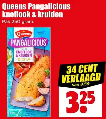 Dirk Queens Pangalicious knoflook & kruiden aanbieding