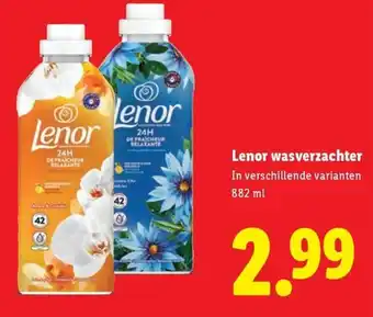 Lidl Lenor wasverzachter aanbieding