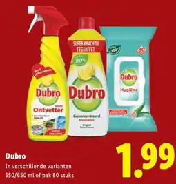 Lidl Dubro aanbieding