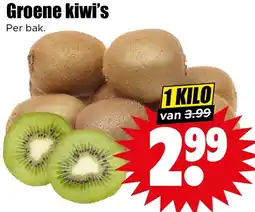 Dirk Groene kiwi's aanbieding