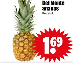 Dirk Del Monte ananas aanbieding