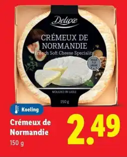 Lidl Crémeux de Normandie aanbieding