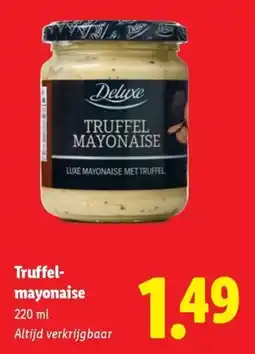 Lidl Truffel mayonaise aanbieding
