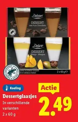 Lidl Dessertglaasjes aanbieding