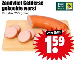 Dirk Zandvliet Gelderse gekookte worst aanbieding