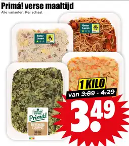 Dirk Primá! verse maaltijd aanbieding