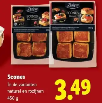 Lidl Scones aanbieding