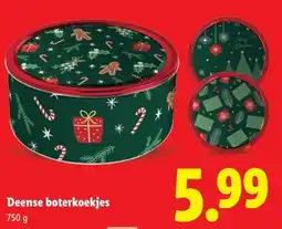 Lidl Deense boterkoekjes aanbieding