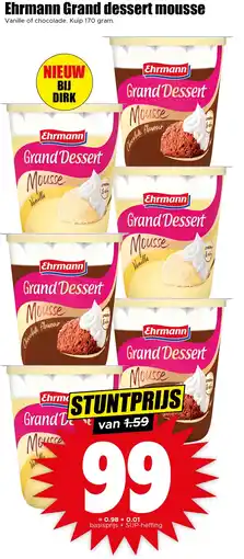 Dirk Ehrmann Grand dessert mousse aanbieding