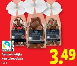 Lidl Ambachtelijke kerstchocolade aanbieding