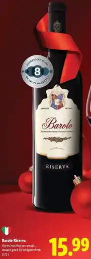 Lidl Barolo Riserva aanbieding