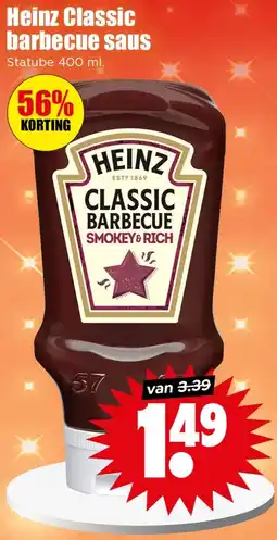 Dirk Heinz Classic barbecue saus aanbieding