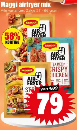 Dirk Maggi airfryer mix aanbieding