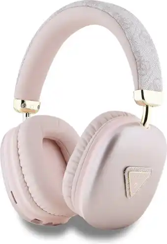 Bol.com Guess 4G Triangle Bluetooth Stereo Over-Ear Koptelefoon - Roze aanbieding