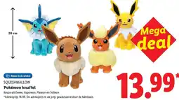 Lidl Squishmallow pokémon knuffel aanbieding