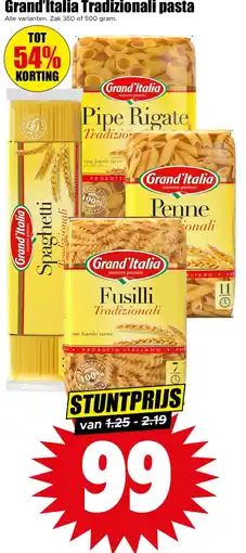 Dirk Grand'Italia Tradizionali pasta aanbieding