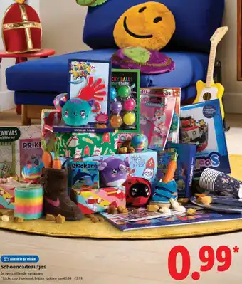 Lidl Schoencadeautjes aanbieding