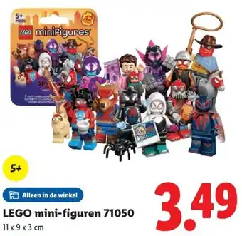 Lidl LEGO mini-figuren 71050 aanbieding