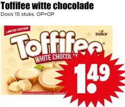 Dirk Toffifee witte chocolade aanbieding