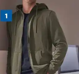 Lidl Esmara men herensweatvest aanbieding