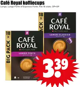 Dirk Café Royal koffiecups aanbieding