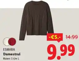 Lidl Esmara damestrui aanbieding