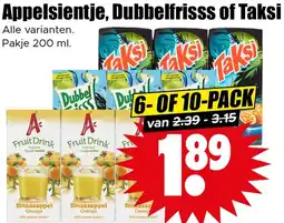 Dirk Appelsientje, Dubbelfrisss of Taksi aanbieding