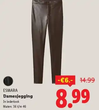 Lidl Esmara damesjegging aanbieding