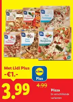 Lidl Pizza aanbieding