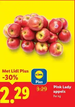 Lidl Pink Lady appels aanbieding
