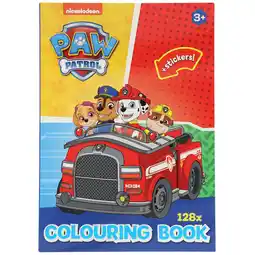 Dirk Kleurboek met stickers paw patrol aanbieding