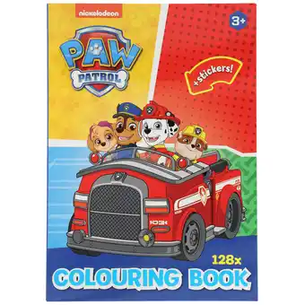 Dirk Kleurboek met stickers paw patrol aanbieding