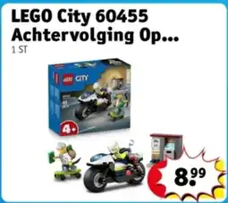 Kruidvat LEGO City 60455 Achtervolging Op aanbieding