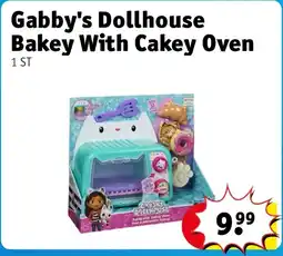 Kruidvat Gabby's Dollhouse Bakey With Cakey Oven aanbieding
