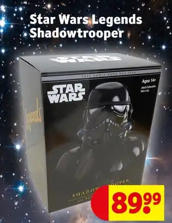 Kruidvat Star Wars Legends Shadowtrooper aanbieding