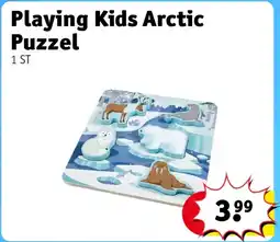 Kruidvat Playing Kids Arctic Puzzel aanbieding