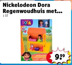 Kruidvat Nickelodeon Dora Regenwoudhuis met aanbieding