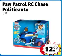 Kruidvat Paw Patrol RC Chase Politieauto aanbieding