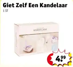 Kruidvat Giet Zelf Een Kandelaar aanbieding