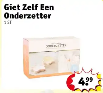 Kruidvat Giet Zelf Een Onderzetter aanbieding