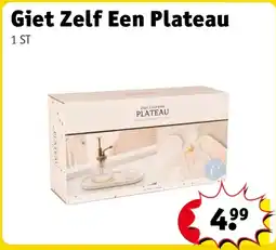 Kruidvat Giet Zelf Een Plateau aanbieding