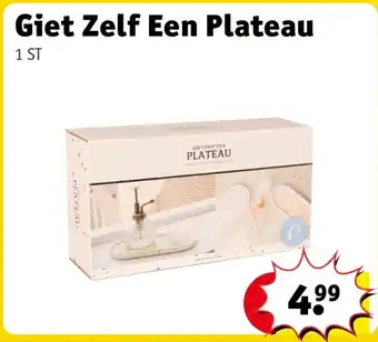 Kruidvat Giet Zelf Een Plateau aanbieding