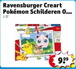 Kruidvat Ravensburger Creart Pokémon Schilderen O aanbieding