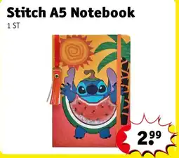 Kruidvat Stitch A5 Notebook aanbieding