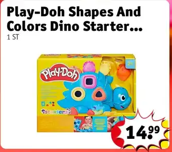 Kruidvat Play-Doh Shapes And Colors Dino Starter aanbieding