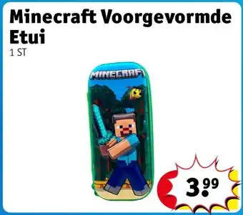 Kruidvat Minecraft Voorgevormde Etui aanbieding