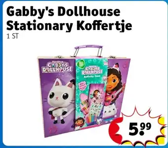 Kruidvat Gabby's Dollhouse Stationary Koffertje aanbieding