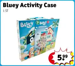 Kruidvat Bluey Activity Case aanbieding